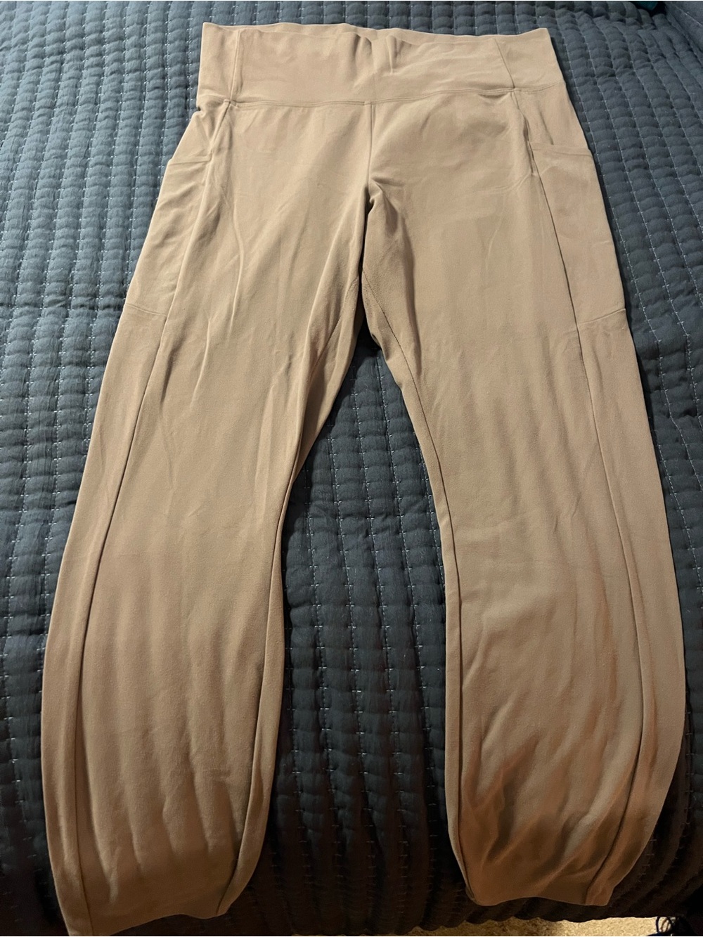 REI Women's Tan High-Waist Performance Leggings